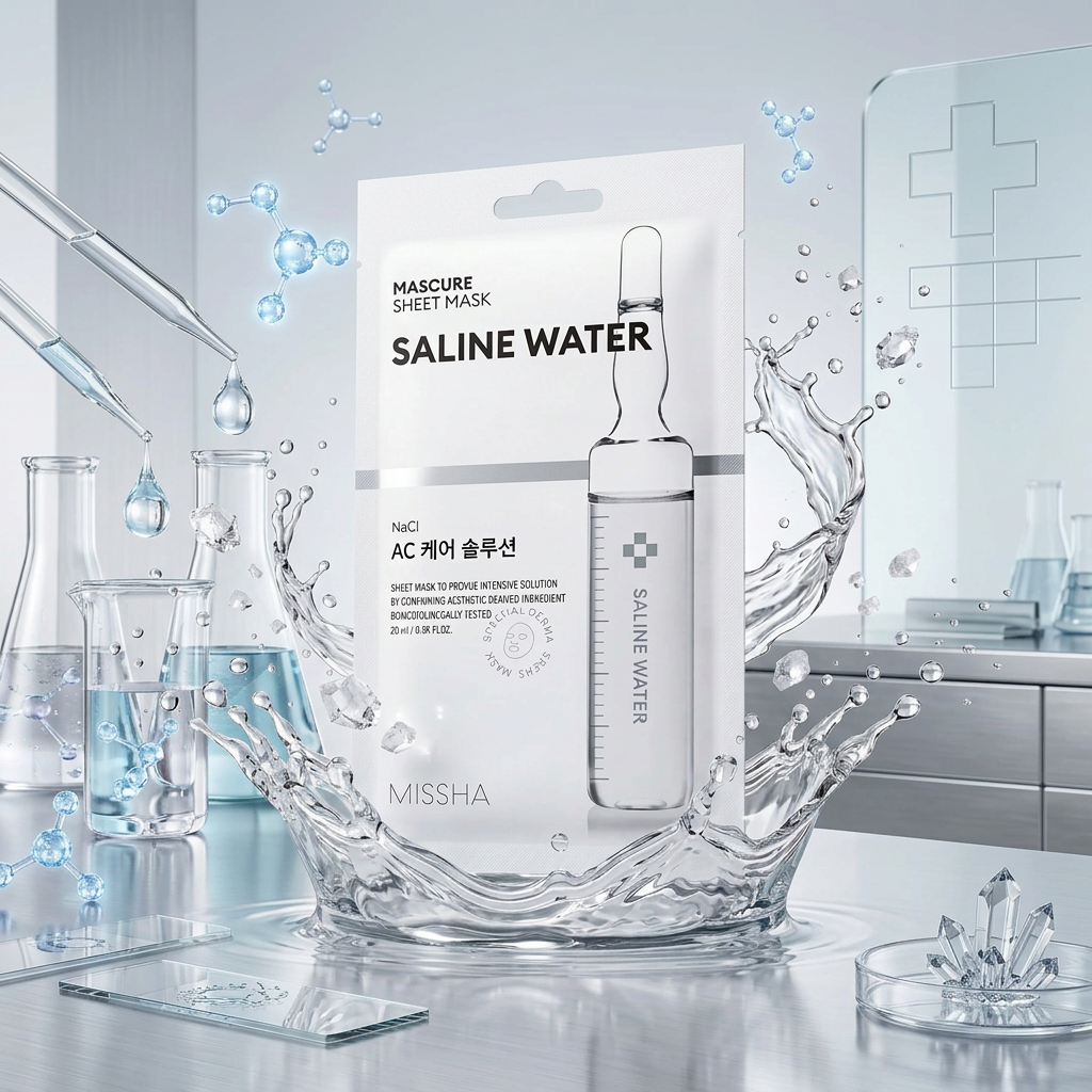 MISSHA – Mascure Solution Sheet Mask, Saline Water, 28ml
