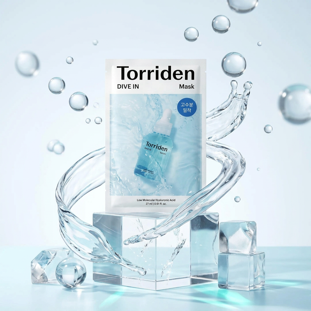 Torriden – Dive-in Low Molecular Hyaluronic Acid Mask, 1 sheet