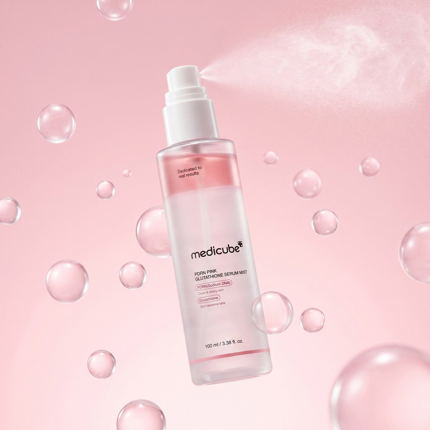 Medicube – PDRN Pink Glutathione Serum Mist – 100ml