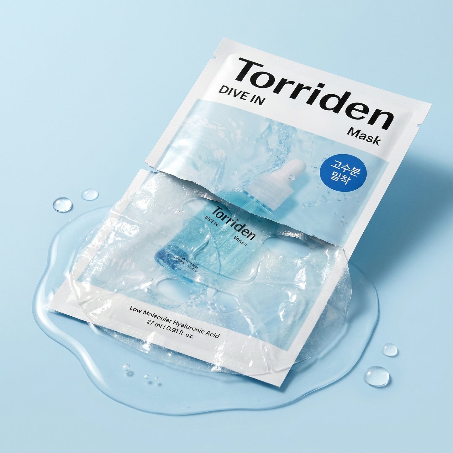 Torriden – Dive-in Low Molecular Hyaluronic Acid Mask, 1 sheet