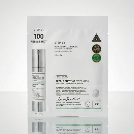 VT Cosmetics – Reedle Shot 100 2-Step Mask – 1pc