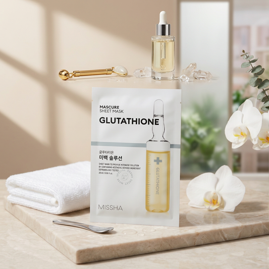 MISSHA – Mascure Solution Sheet Mask, Glutathione, 28ml