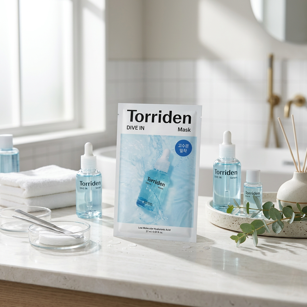 Torriden – Dive-in Low Molecular Hyaluronic Acid Mask, 1 sheet