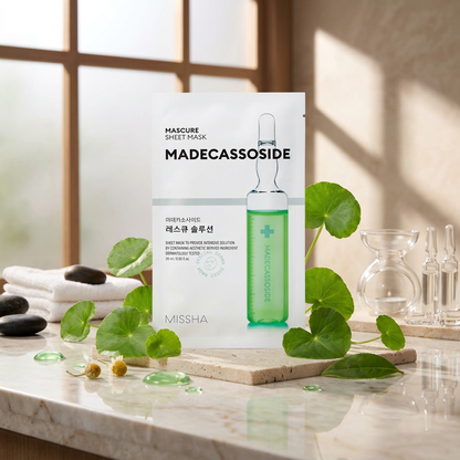 MISSHA – Mascure Solution Sheet Mask, Madecassoside, 28ml