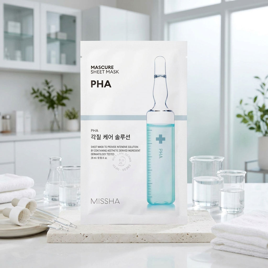 MISSHA – Mascure Peeling Solution Sheet Mask PHA, 28ml