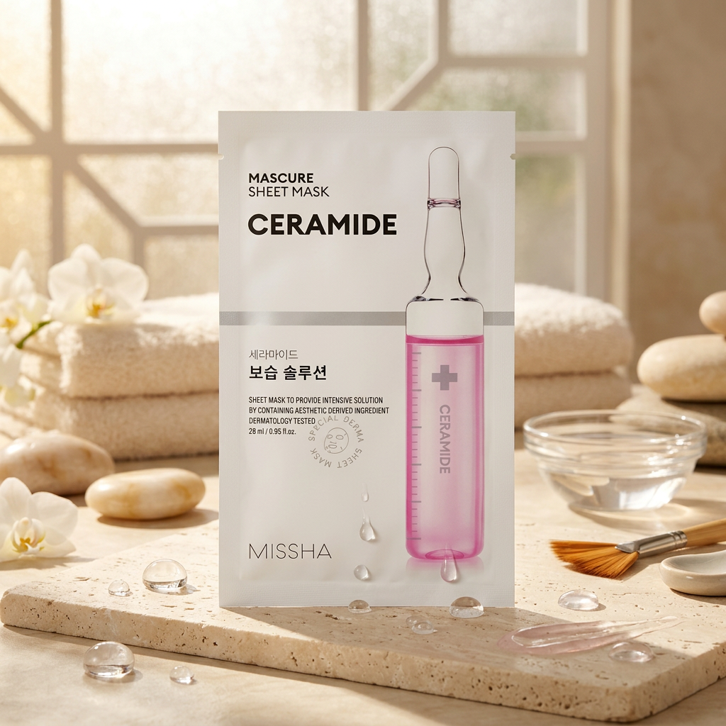 MISSHA – Mascure Solution Sheet Mask, Barrier Ceramide, 28ml