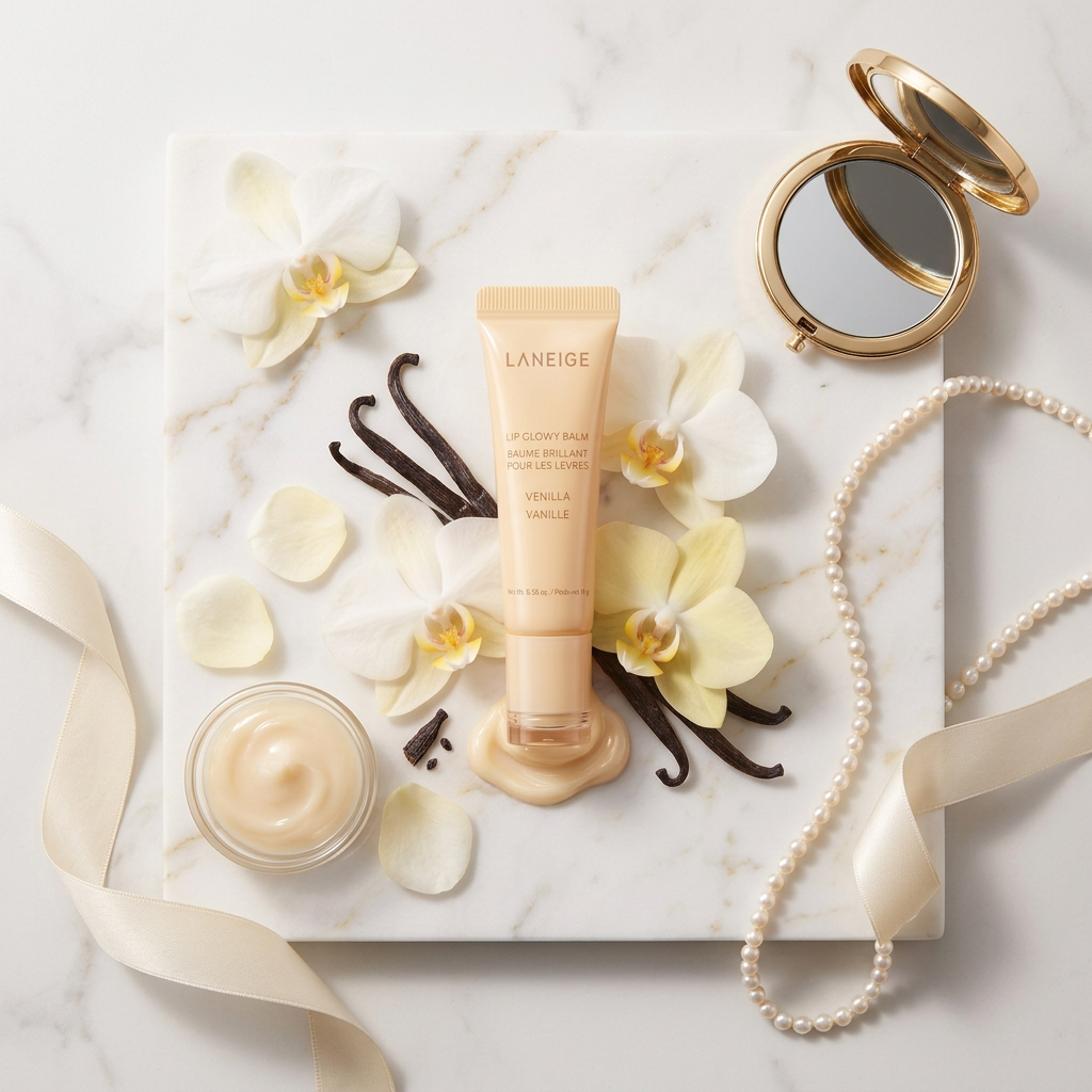LANEIGE – Lip Glowy Balm (Vanilla) 10g