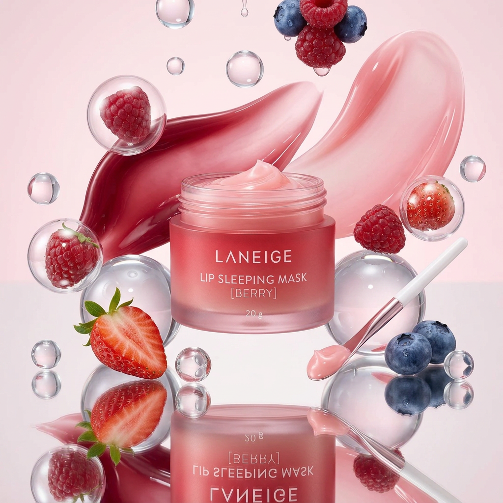Laneige – Lip Sleeping Mask EX (Berry) – 20g / 0.68 oz
