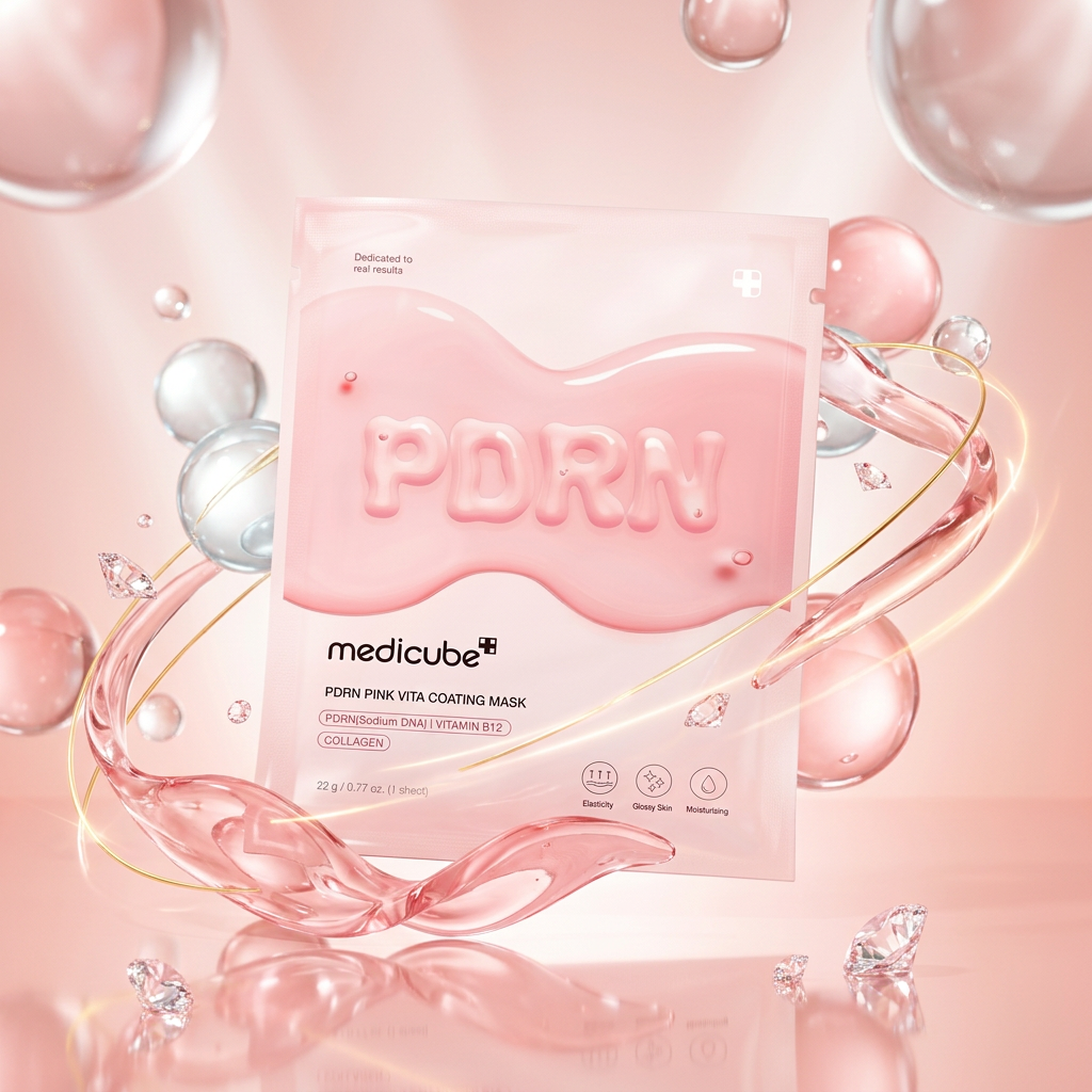 Medicube – PDRN Pink Vita Coating Mask, 22g, 1 piece