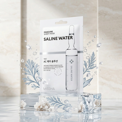 MISSHA – Mascure Solution Sheet Mask, Saline Water, 28ml