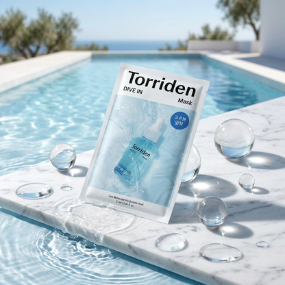 Torriden – Dive-in Low Molecular Hyaluronic Acid Mask, 1 sheet