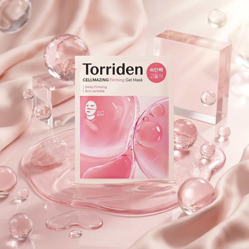 Torriden – Cellmazing Low Molecular Collagen Elasticity Gel Mask, 1 sheet