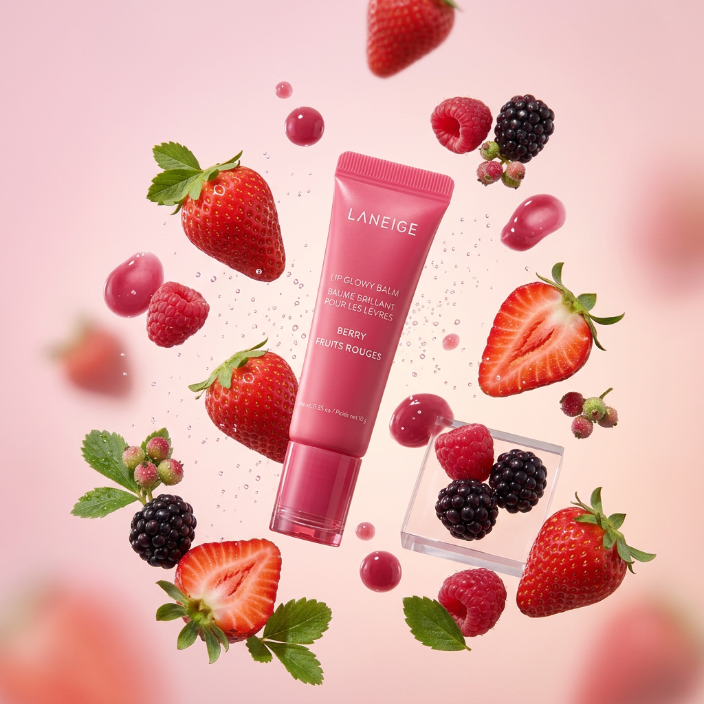LANEIGE – Lip Glowy Balm (Berry) 10g