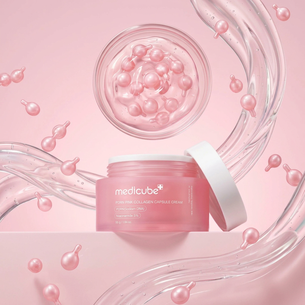 Medicube – PDRN Pink Collagen Capsule Cream – 55g