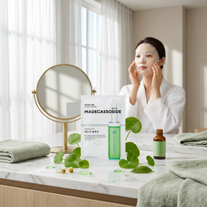 MISSHA – Mascure Solution Sheet Mask, Madecassoside, 28ml