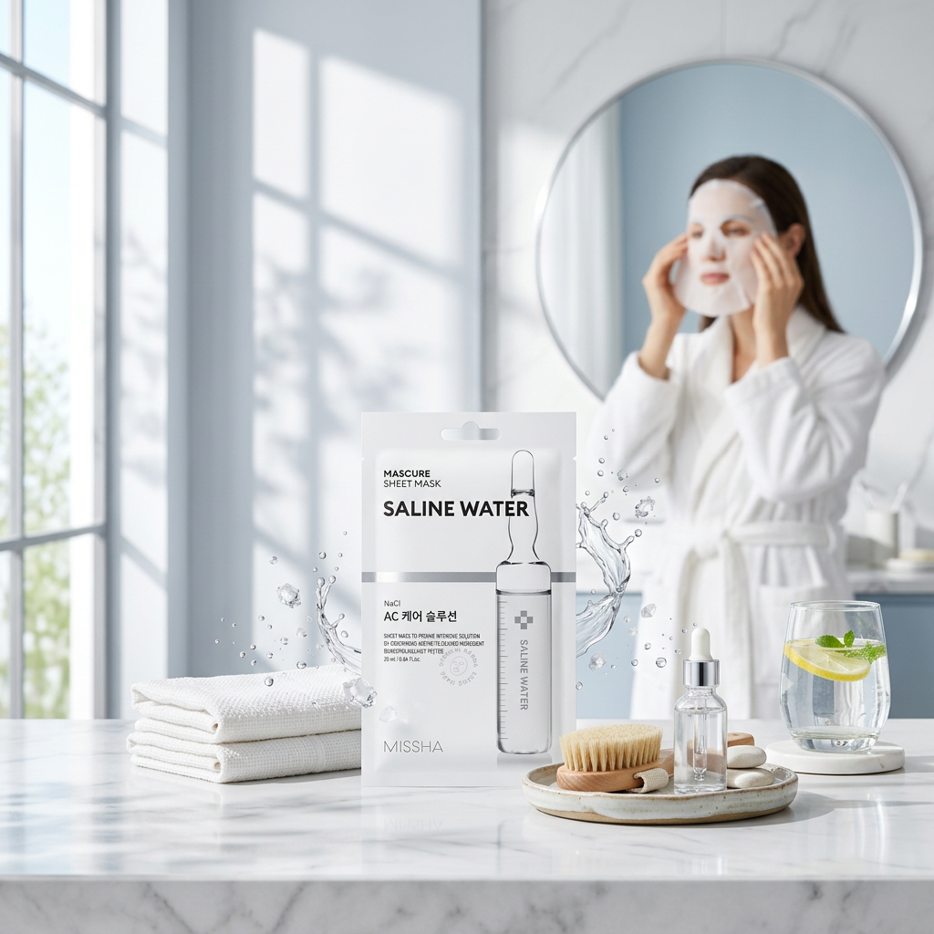 MISSHA – Mascure Solution Sheet Mask, Saline Water, 28ml