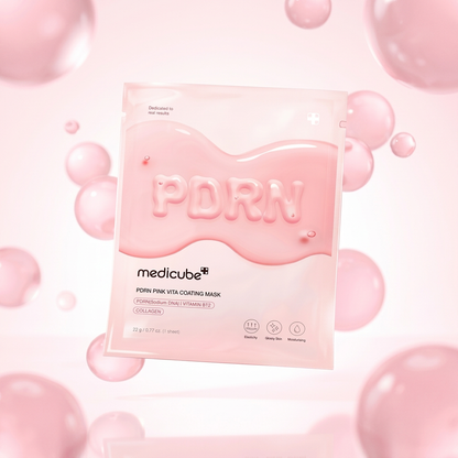 Medicube – PDRN Pink Vita Coating Mask, 22g, 1 piece