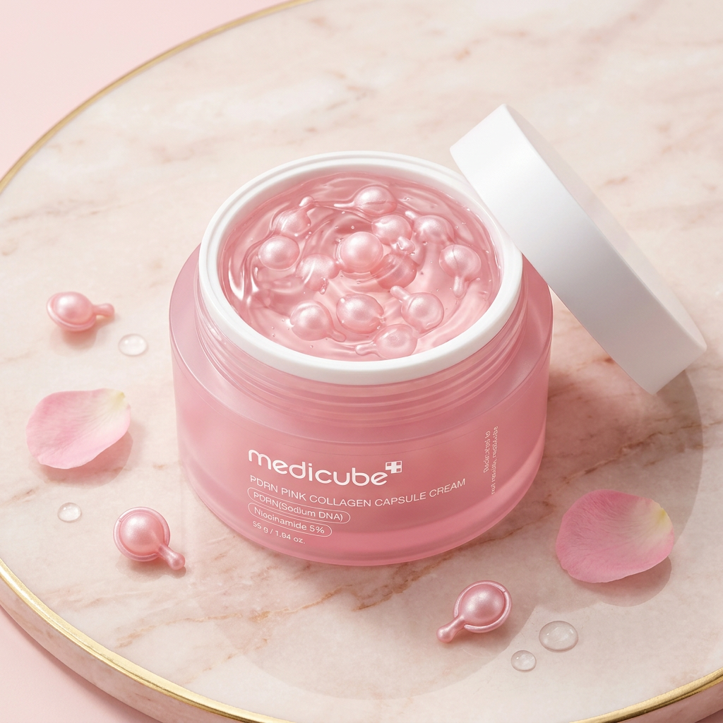 Medicube – PDRN Pink Collagen Capsule Cream – 55g