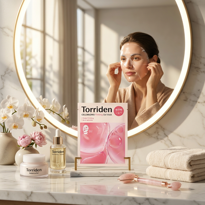 Torriden – Cellmazing Low Molecular Collagen Elasticity Gel Mask, 1 sheet