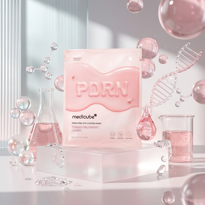 Medicube – PDRN Pink Vita Coating Mask, 22g, 1 piece