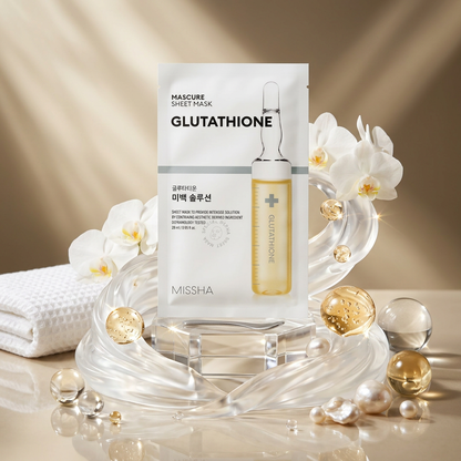 MISSHA – Mascure Solution Sheet Mask, Glutathione, 28ml