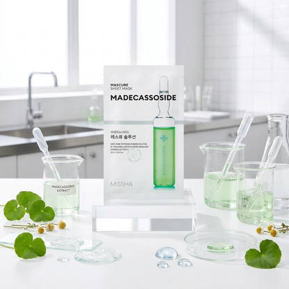MISSHA – Mascure Solution Sheet Mask, Madecassoside, 28ml