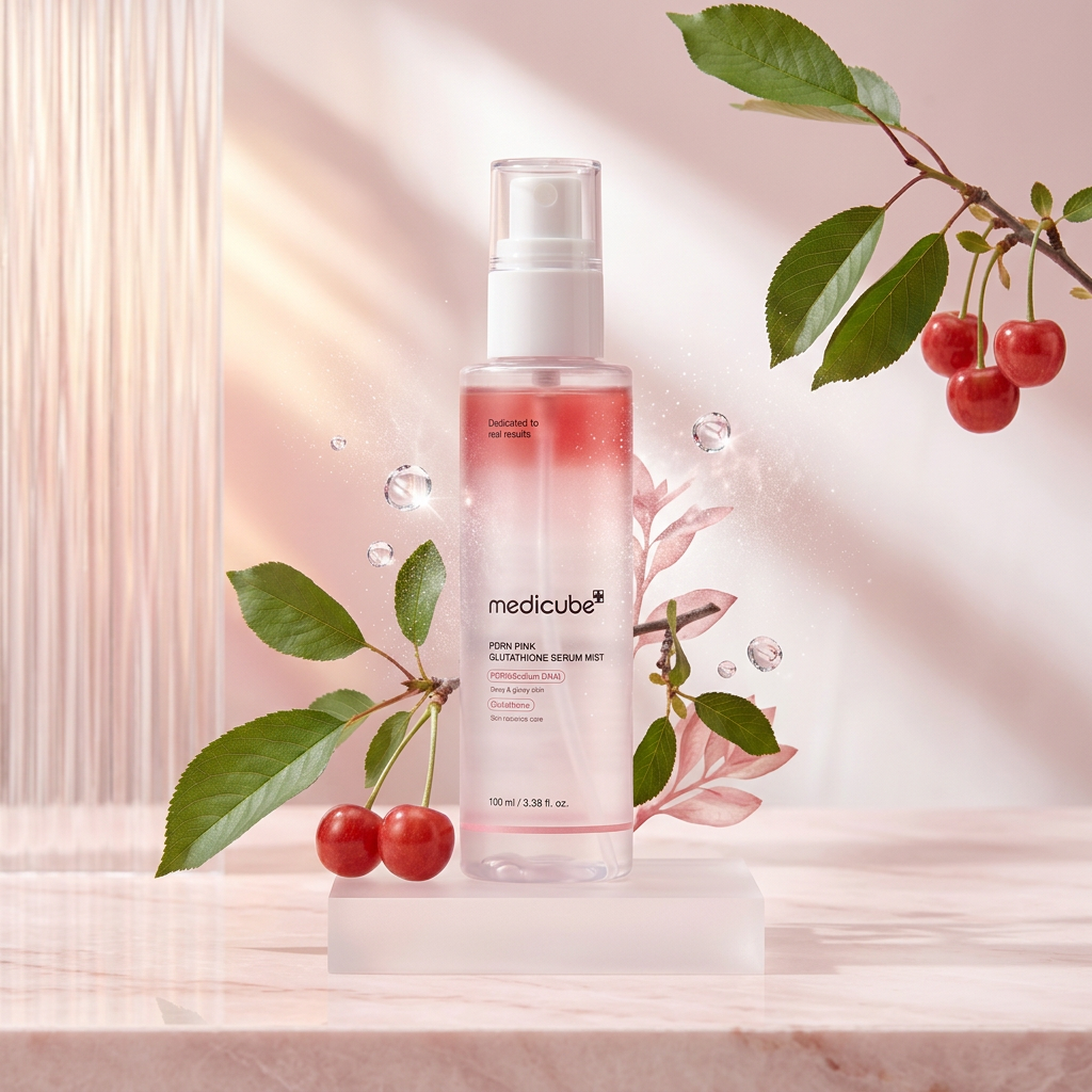 Medicube – PDRN Pink Glutathione Serum Mist – 100ml