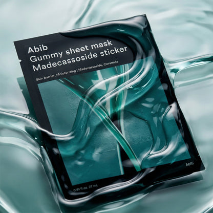 ABIB – Gummy Sheet Mask Madecassoside Sticker, 27ml