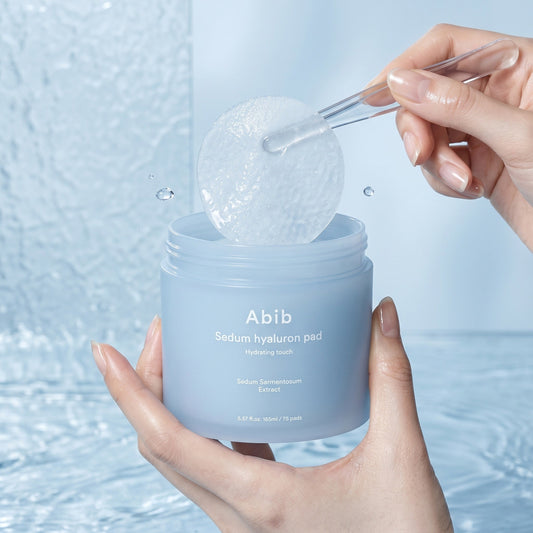 Abib – Sedum Hyaluron Pad Hydrating Touch, 75pads