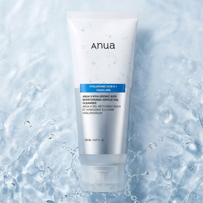 Anua – 8 Hyaluronic Acid Moisturizing Gentle Gel Cleanser, 150ml
