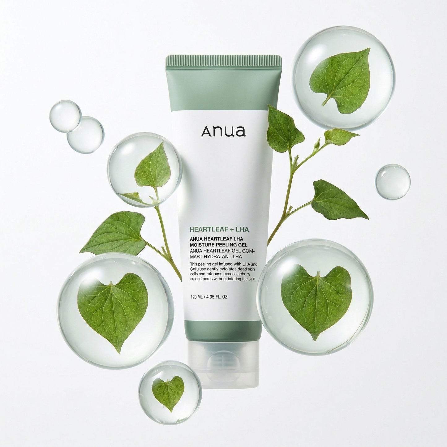 Anua – Heartleaf LHA Moisture Peeling Gel, 120ml