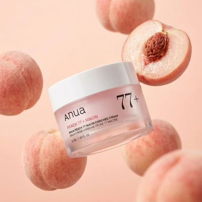 Anua – Peach 77% Niacin Enriched Cream, 50ml