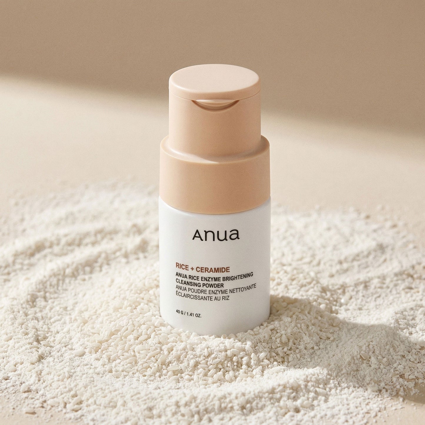 Anua – Rice Enzyme Brightening Cleansing Powder, 40g