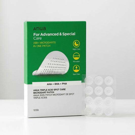 Anua – Triple acid spot care microdart patch, 12pcs