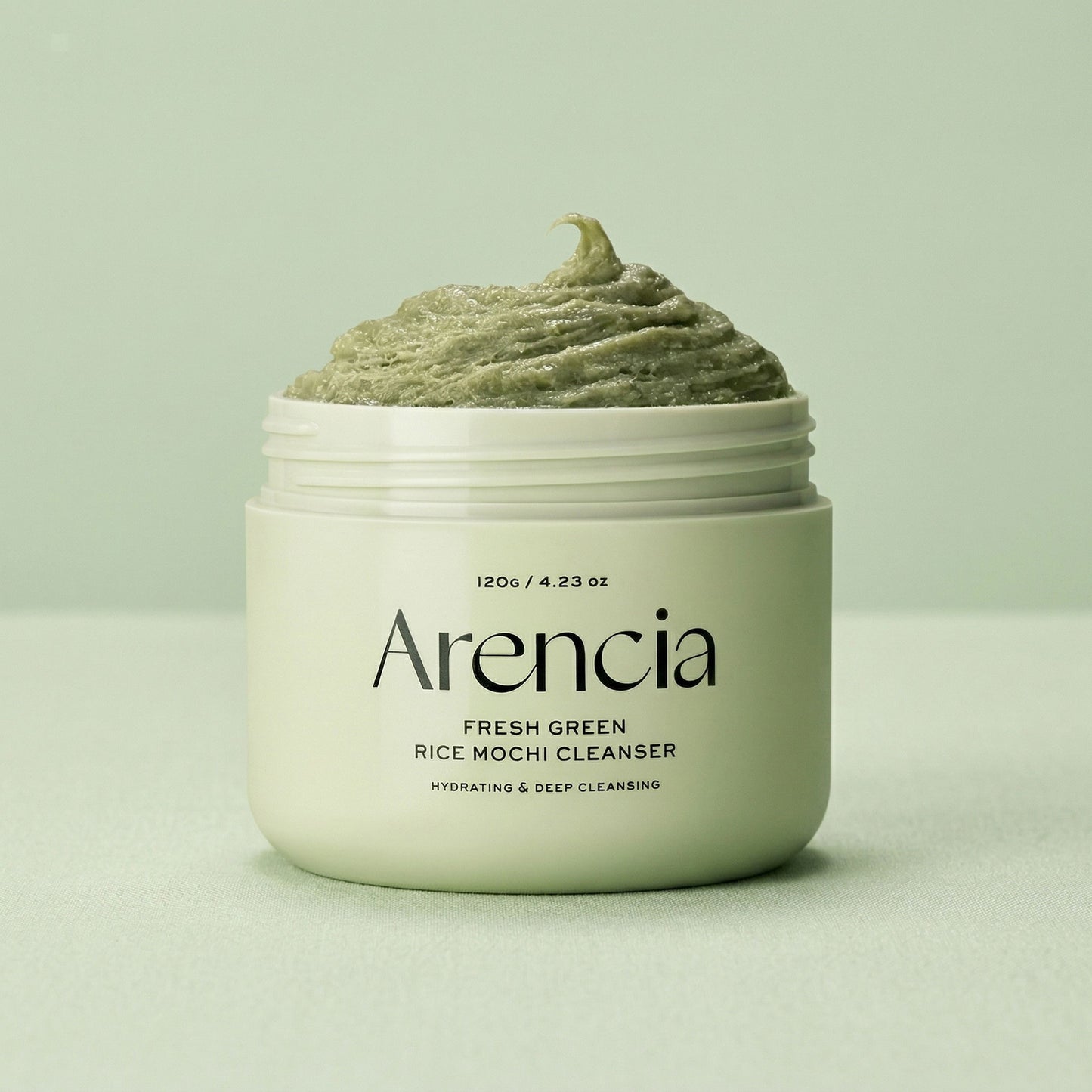 Arencia – Fresh Green Rice Mochi Cleanser, 120g