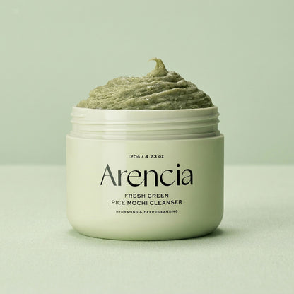 Arencia – Fresh Green Rice Mochi Cleanser, 120g
