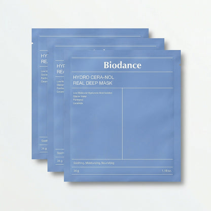 Biodance – Hydro Cera-Nol Real Deep Mask, 34g x 4pcs