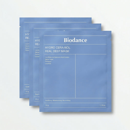 Biodance – Hydro Cera-Nol Real Deep Mask, 34g x 4pcs
