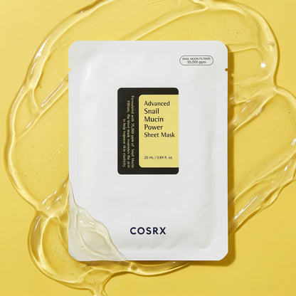 Cosrx – Advanced Snail Mucin Power Sheet Mask, 25ml