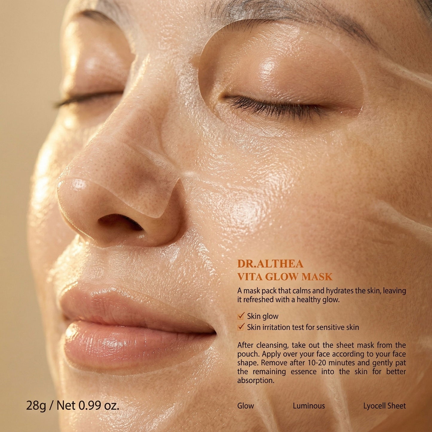 Dr. Althea – Vita Glow Mask, 28ml