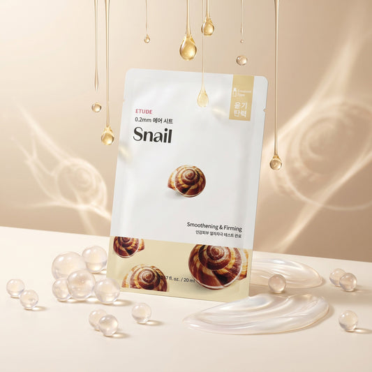 Etude House – 0.2 Therapy Air Mask Snail, 20ml