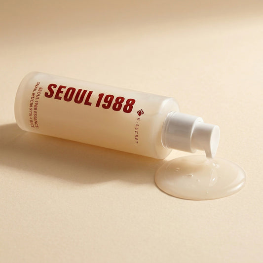 K-SECRET – SEOUL 1988 Essence: Snail Mucin 97% + Rice, 100m