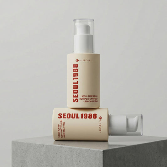 K-SECRET – SEOUL 1988 Serum: Retinal Liposome 2% + Black Ginseng, 30ml