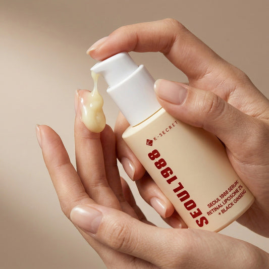 K-SECRET – SEOUL 1988 Serum: Retinal Liposome 2% + Black Ginseng, 30ml