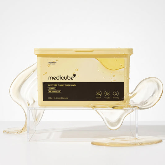 Medicube – Deep Vita C Daily Quick Mask, 30 sheets