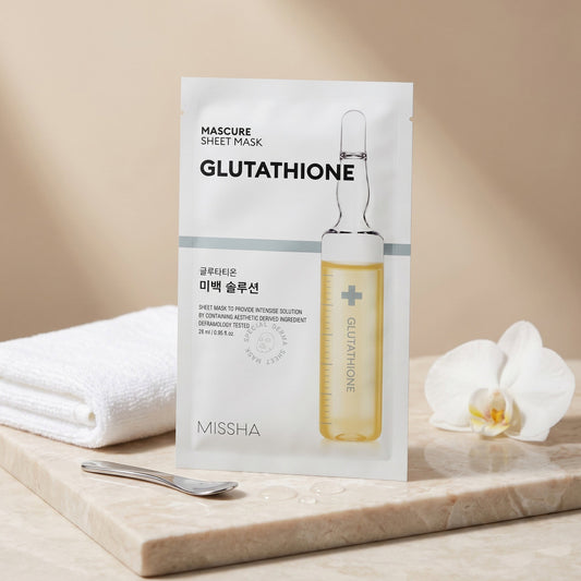 MISSHA – Mascure Solution Sheet Mask, Glutathione, 28ml