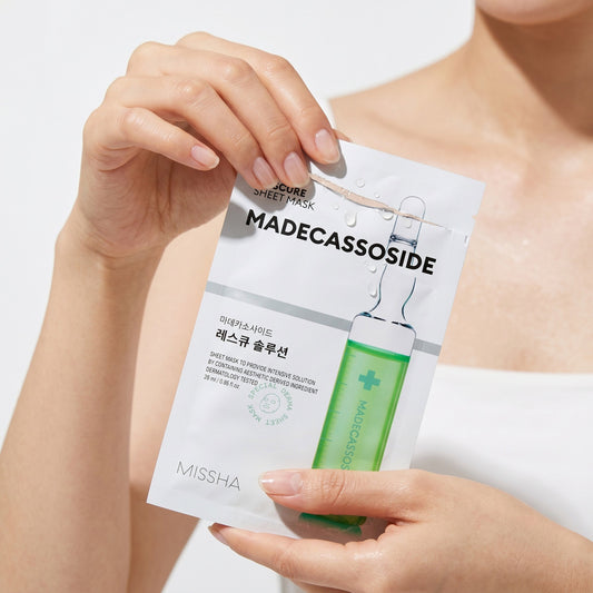 MISSHA – Mascure Solution Sheet Mask, Madecassoside, 28ml