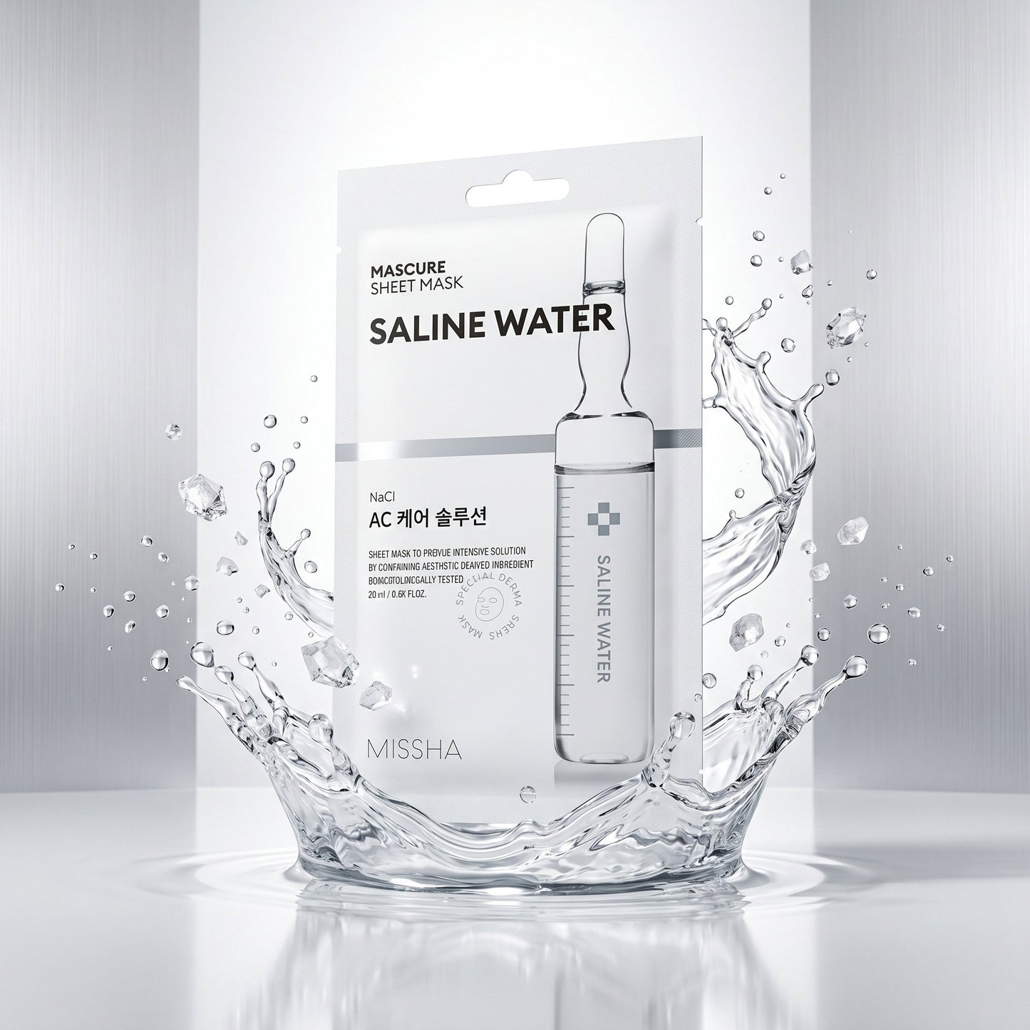 MISSHA – Mascure Solution Sheet Mask, Saline Water, 28ml