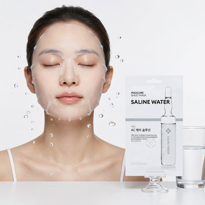 MISSHA – Mascure Solution Sheet Mask, Saline Water, 28ml