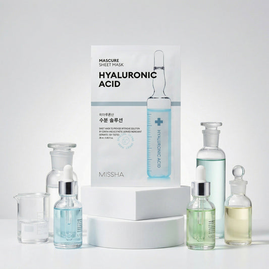 MISSHA – Mascure Solution Sheet Mask, Hyaluronic Acid, 28ml